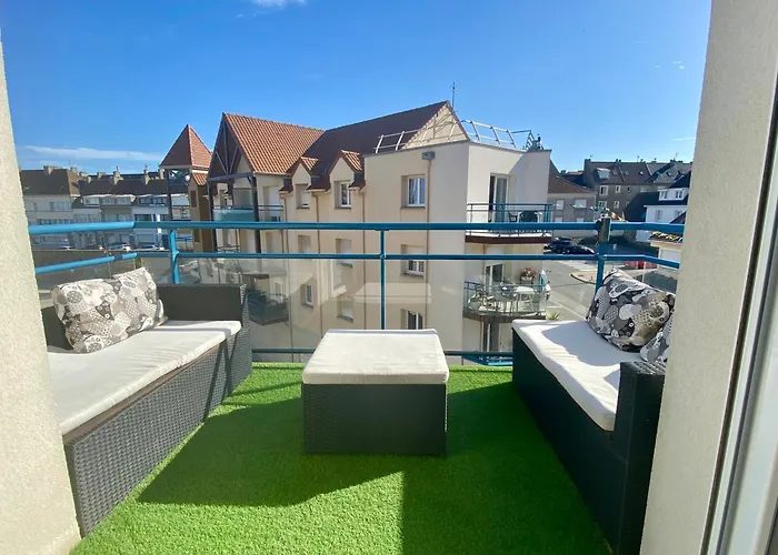 Fl\'Heurt De Mer Appartement Au Pied De La Plage, Vue Mer