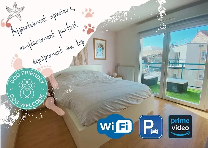 Fl\'Heurt De Mer Appartement Au Pied De La Plage, Vue Mer